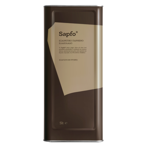 Sapfo Lesvos Extra Vierge Olijfolie 5 liter